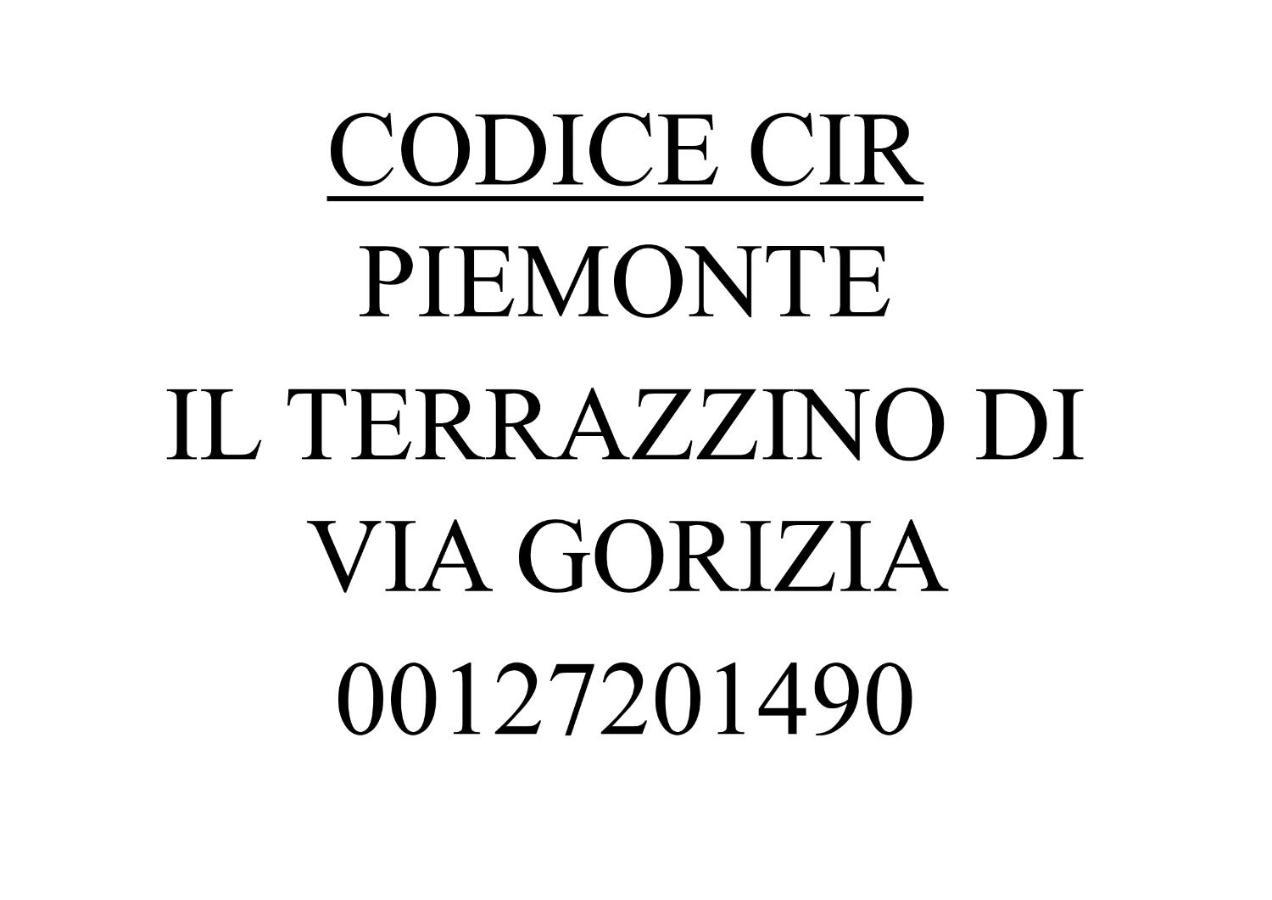 Il Terrazzino Di Via Gorizia Apartamento Turim Exterior foto